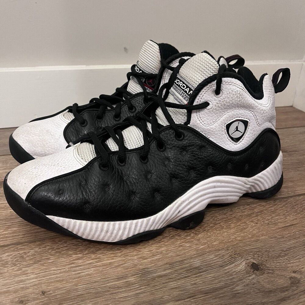 Jordan Jumpman Team II 2 Black White 2016 (819175-010) Basketball Shoes Men's 10
